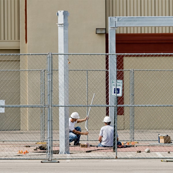 how much time can i lease the temporary fence for my construction site or event in Darden